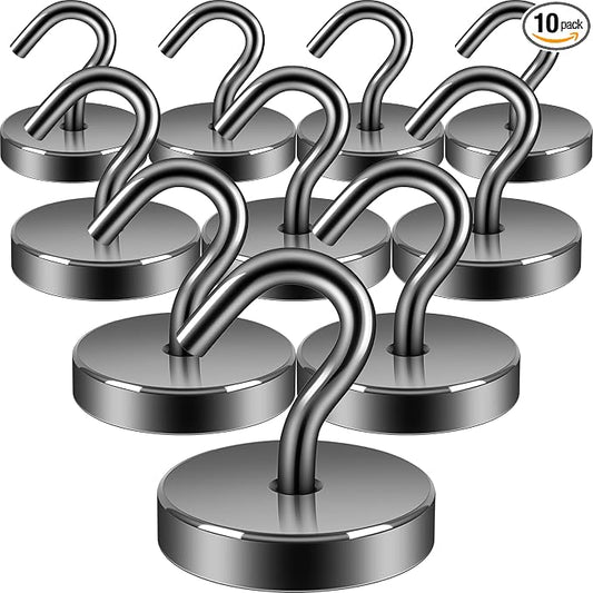 Neosmuk Magnetic Hooks, Cruise Ship Essentials, 120lb+ Heavy Duty Magnetic Hooks by Neosmuk