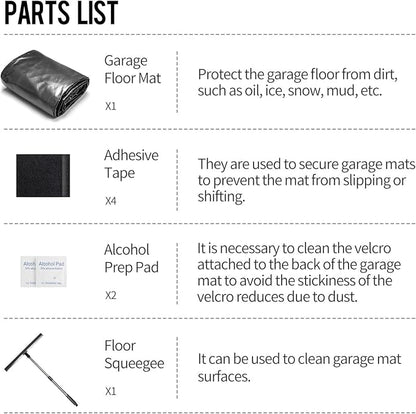 WELKIN Containment Mat, Non-Slip Garage Floor Mat - Image 8