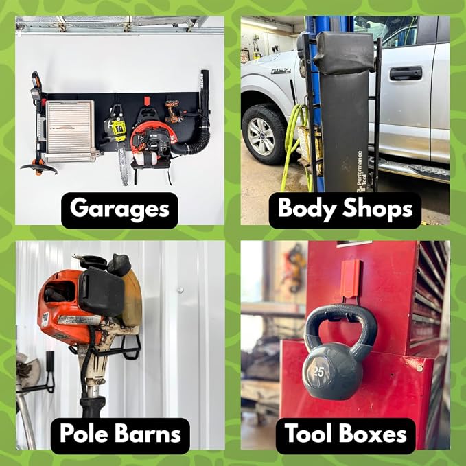 GATOR MAGNETICS Storage Hooks: 6-Pack, The Ultimate Workshop & Garage Storage - Image 3