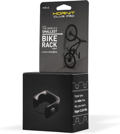 Hornit CLUG PRO | Wall Mounted Bike Rack | Secured by FIDLOCK | 5 Sizes | Easy by Hornit
