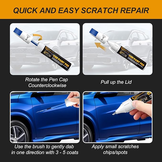 LY9C Ibis White Car Touch Up Paint - Image 7