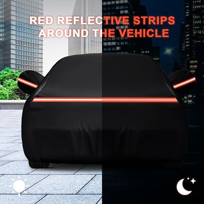 QUNSUNUS Waterproof Car Cover for Ford Mustang 1974-1978, Outdoor Car Covers - Image 7