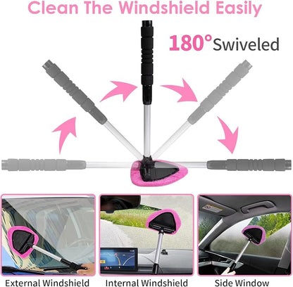 Viewsun Windshield Cleaner Tool, Detailing Kit Cleaner, Detailing Brush - Image 2