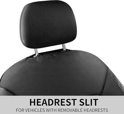 Car Seat Cover, Breathable and Waterproof Leather Seat Covers, Luxury PU - Image 8