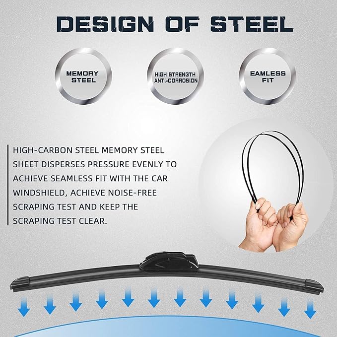 AUTOBOO 26"+17" Windshield Wipers - Image 5