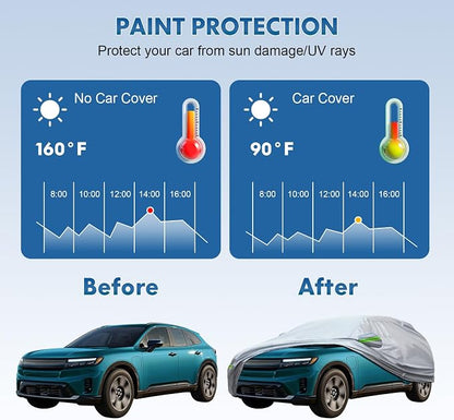 KEYOOG 6-layer Full Car Cover Is All-weather Waterproof, Universal In All - Image 2