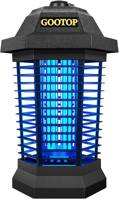 GOOTOP Bug Zapper Outdoor, Mosquito Zapper, 3 Prong Plug in Electric Fly Zapper by GOOTOP