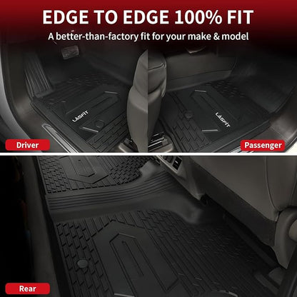 LASFIT Floor Mats 2019-2025 for Chevy Silverado/GMC Sierra 1500, 2020-2025 2500 - Image 4