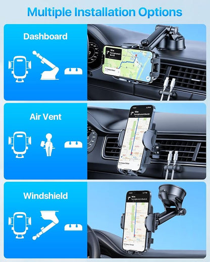 2025 Ultimate Car Phone Mount【98+LBS Strongest Suction & Military-Grade】【Patent - Image 8