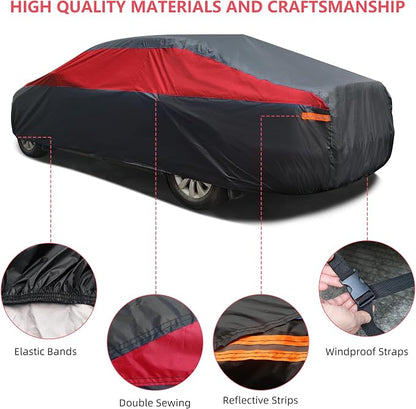 Car Cover Waterproof All Weather, Outdoor Car Cover - Image 3