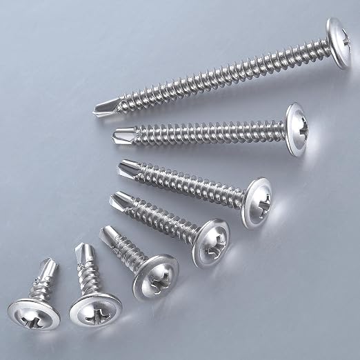 Wensilon #10×1-1/4”for Sheet Metal Self-Tapping Screws 410 Stainless Steel - Image 4