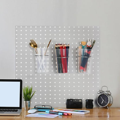 Yookeer 20 Pcs Pegboard Bins and Cups - Image 5