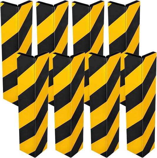 8 Pcs Garage Wall Protectors, Garage Wall Corner Foam Guards, Reflective Wall by OMISTAR