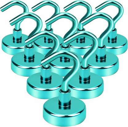 DIYMAG Magnetic Hooks, 30Lbs Strong Heavy Duty Cruise Magnet S-Hook by DIYMAG