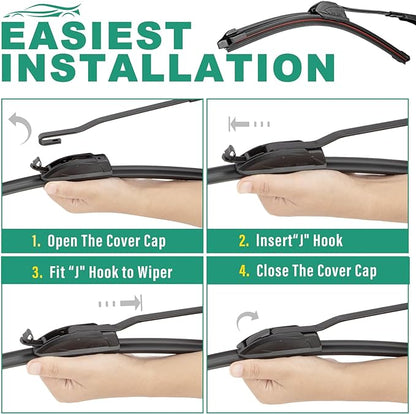 24" 18" 14" Windshield Wiper Blades Replacement - Image 7