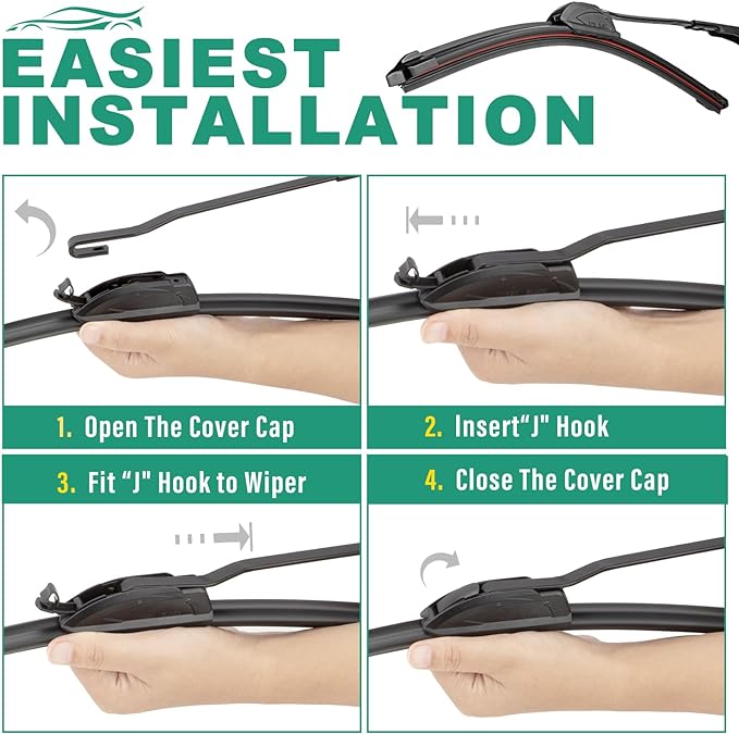 26" 19" 16" Windshield Wiper Blades Replacement - Image 7