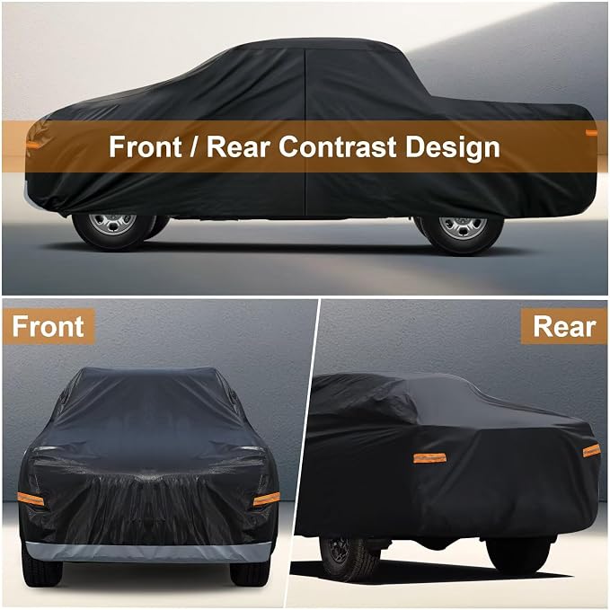 Kayme Truck Cover Custom Fit Chevy Silverado 1500 Extended Cab SB. Full - Image 5