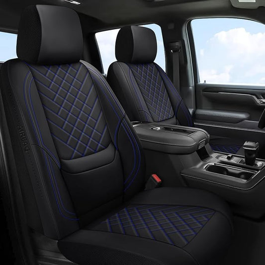 Chevy Chevrolet Silverado GMC Sierra Car Seat Covers Fit 2007-2023 2024 2025 by BABYBLU