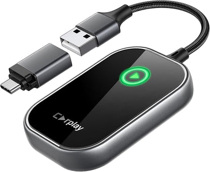 Wireless CarPlay Adapter, Converts Wired to Wireless CarPlay Dongle by Yilutong