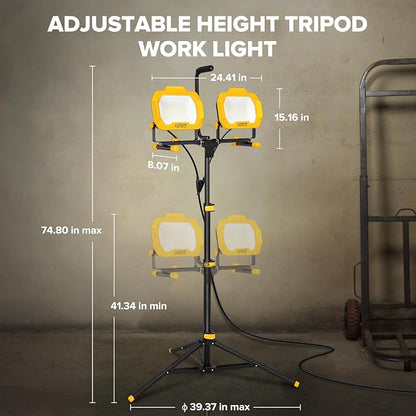LUTEC 25000 Lumen LED Work Lights - Image 6