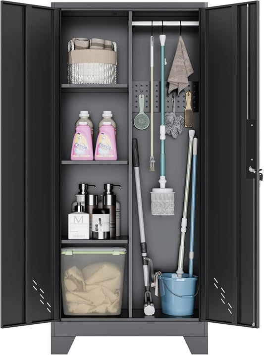 Metal Storage Cabinet, Utility Cabinet by ZONLESON