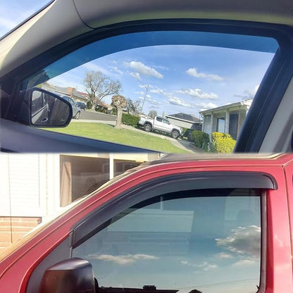 4pcs Original Outside Mount Style Window Rain Guards Shield Durable Side Wind - Image 7