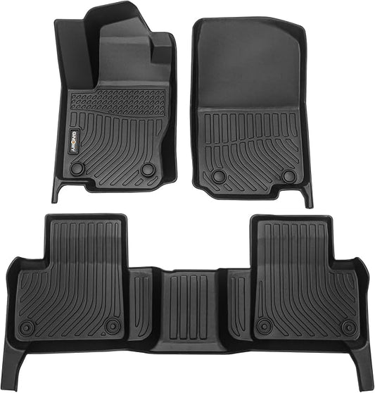 GINOWY-Floor Mats for Benz ML/GL/GLE 2012-2019, TPE All Weather Benz GLE Car by GINOWY