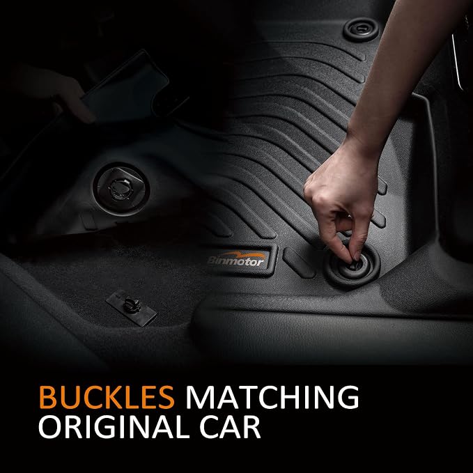 Binmotor-Floor Mats for Lincoln Nautilus 2024 2025, All Weather Mats for - Image 4
