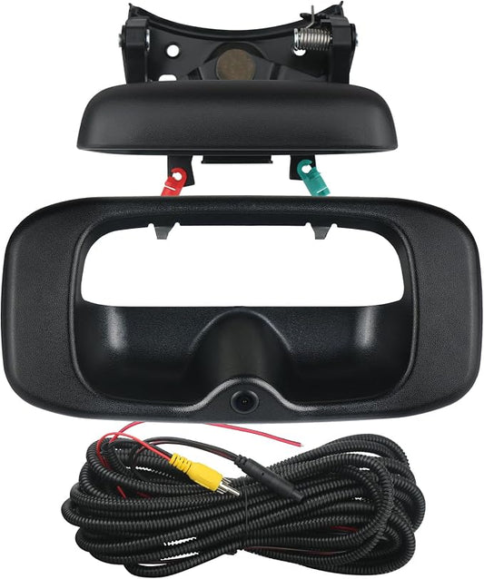 Backup Camera Tailgate Handle Rear View Camera Liftgate Latch Handle Compatible by omoZone