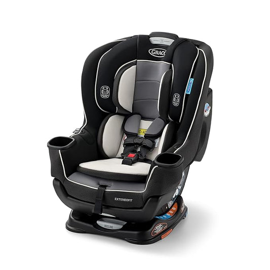Graco Extend2Fit Convertible Baby Car Seat, Rear and Forward Facing, Adjustable by Graco