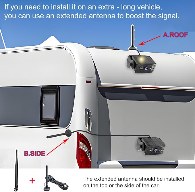 Wireless Backup Camera for RV/Truck/Camper/Trailer - Image 7
