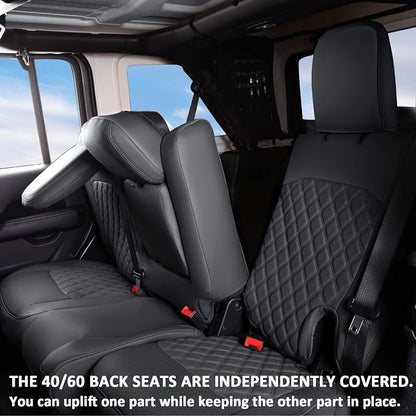 GIANT PANDA Fit Full Set Car Seat Covers - Image 7