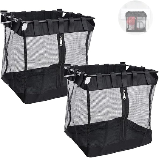 2Pcs Large Slatwall Baskets Mesh Slatwall Baskets by zjdbset