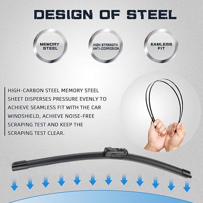 AUTOBOO 26"+17" Windshield Wipers - Image 4
