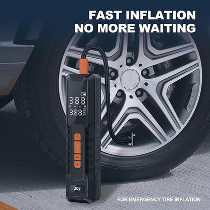 Tire Inflator Portable Air Compressor, Air Pump - Image 2