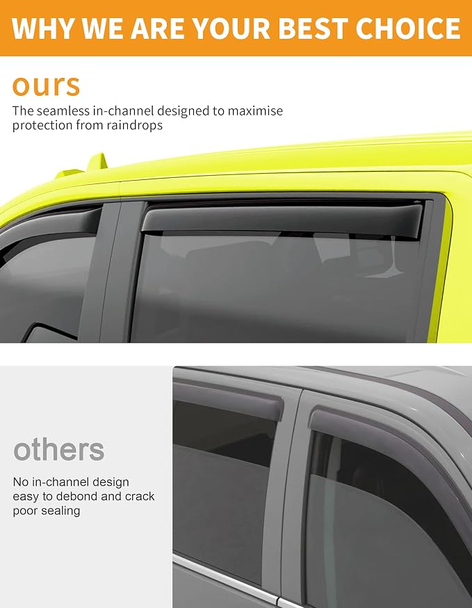 in-Channel Window Rain Guards Intended - Image 8