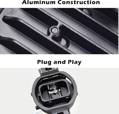 Tecoom LED Fog Lights, 1 Pair Bumper Driving Fog Lamps Compatible - Image 6