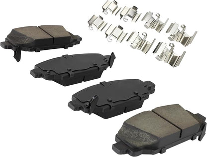 Premium Ceramic Rear Brake Pads Compatible - Image 2