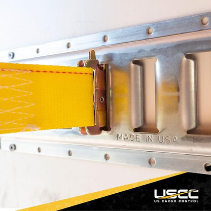 US Cargo Control E Track, Made in USA, 12 Gauge Steel 5 FT Galvanized E Track - Image 7