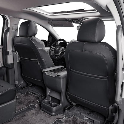 EKR Sienna Seat Covers for Toyota Sienna XLE, 7-Passenger Seating, 2nd Row - Image 4