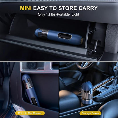 Car Cordless Handheld Vacuum, 13000PA Suction, 4-in-1 Blow & Suction, - Image 9
