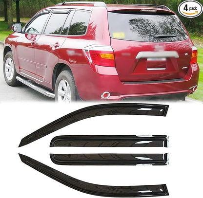 Rainproof Side Window Wind Deflectors by VICOJETOR