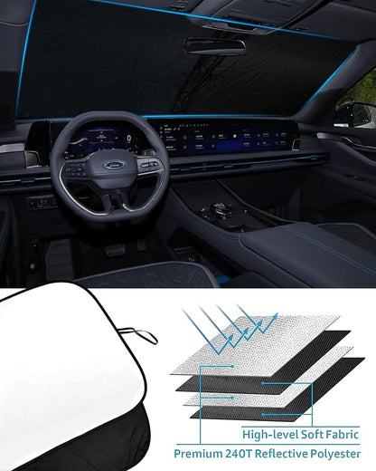 2025 Upgrade Front Windshield Sunshade fit - Image 5