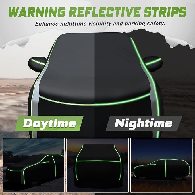 Mixsuper Liner Car Cover for Chrysler Pacifica 1999-2026, 7 Layers Waterproof - Image 7