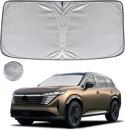 KAYZT Windshield Sun Shade for 2022-2025 2026 Nissan Pathfinder Foldable by KAYZT