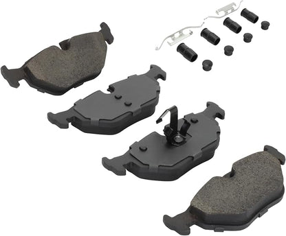Premium Ceramic Rear Brake Pads Compatible - Image 2