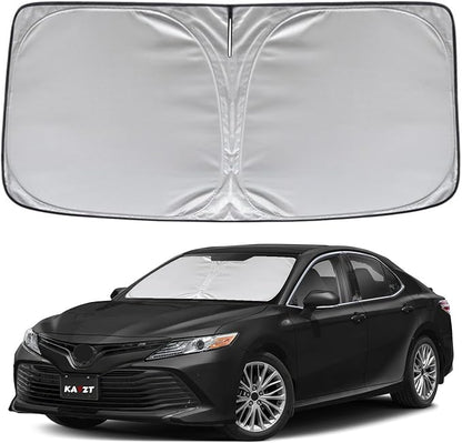 KAYZT Windshield Sun Shade for Toyota Camry 2018-2024 LE XLE Hybrid SE XSE by KAYZT