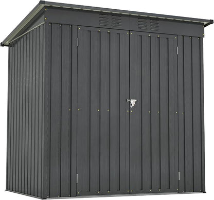 6x4 FT Outdoor Metal Storage Shed by ForEveryCornerofLife