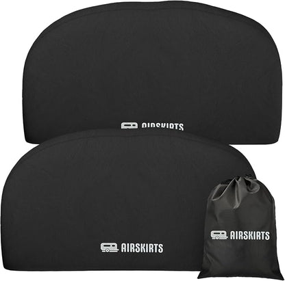Dual-Axle RV Trailer Tire Covers by AirSkirts
