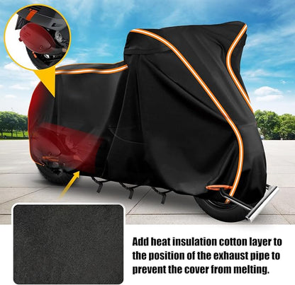 420D Waterproof Motorcycle Cover - Image 3